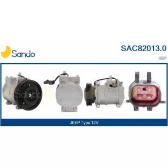 Compresseur, climatisation SANDO SAC82013.0