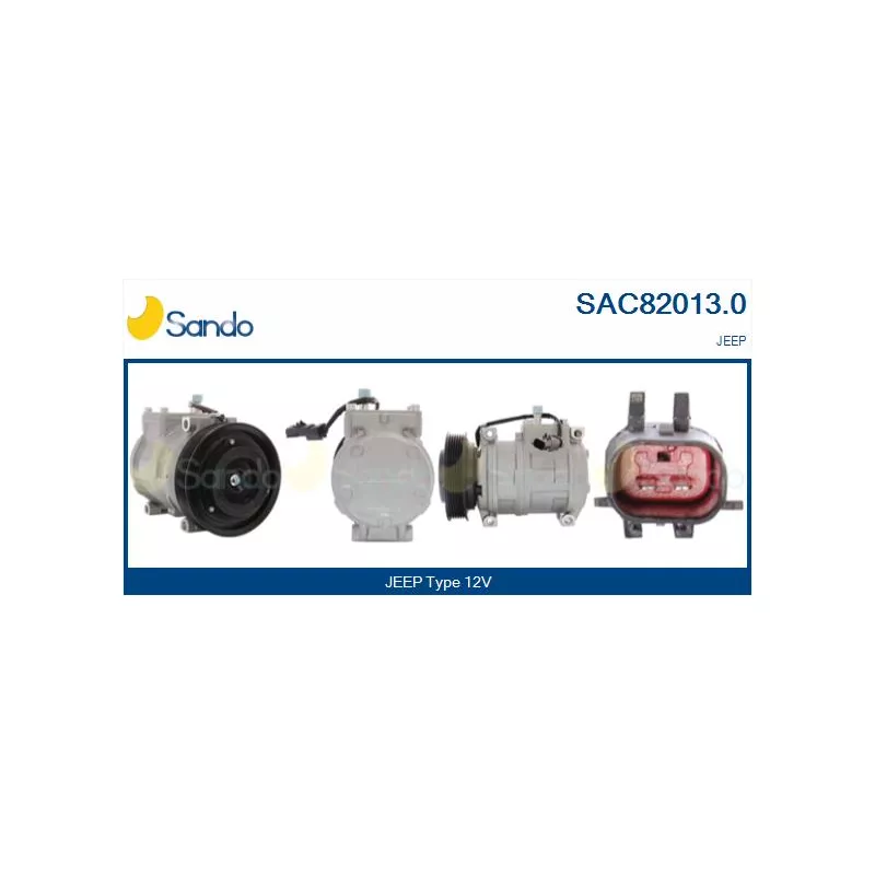 Compresseur, climatisation SANDO SAC82013.0