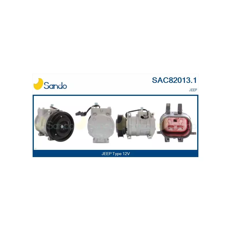 Compresseur, climatisation SANDO SAC82013.1