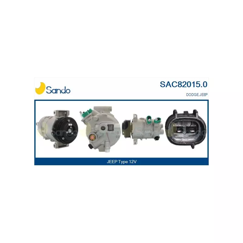 Compresseur, climatisation SANDO SAC82015.0