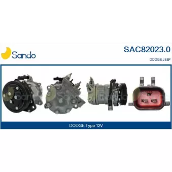 Compresseur, climatisation SANDO SAC82023.0