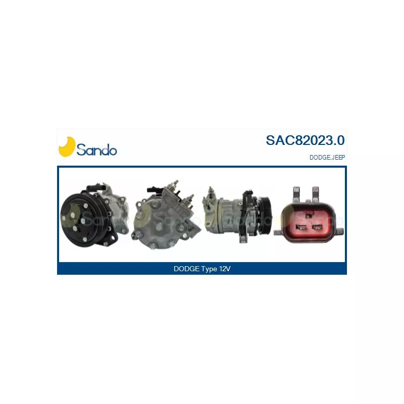 Compresseur, climatisation SANDO SAC82023.0