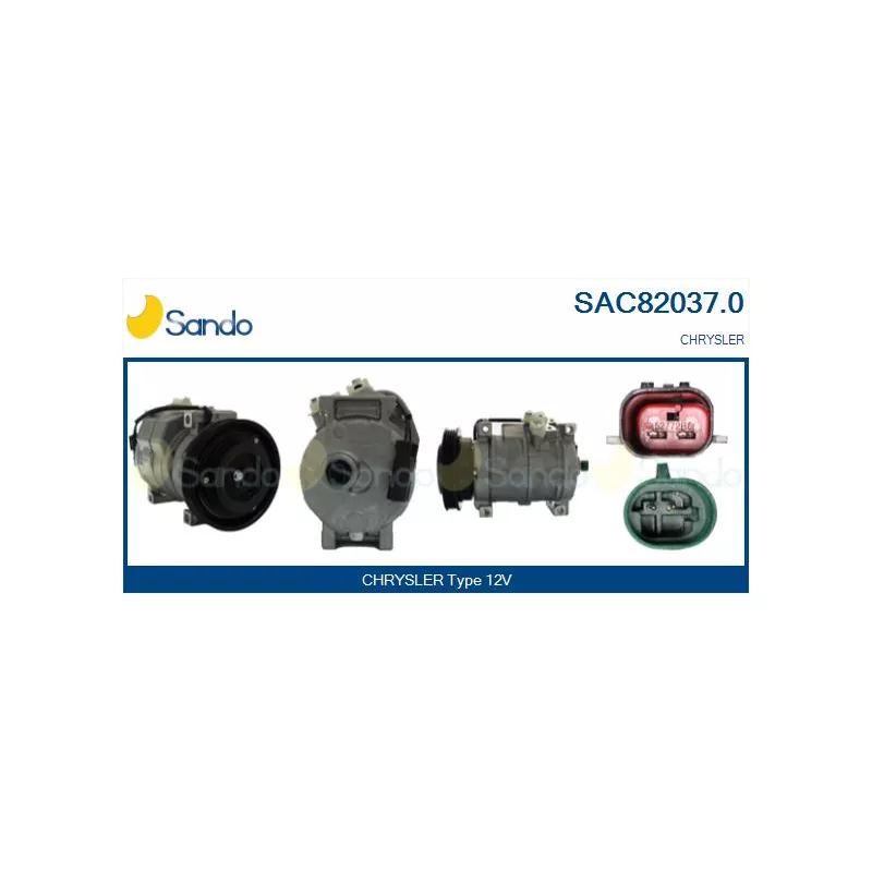 Compresseur, climatisation SANDO SAC82037.0