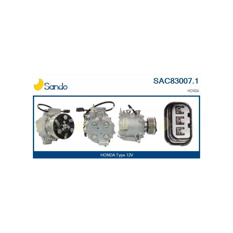 Compresseur, climatisation SANDO SAC83007.1