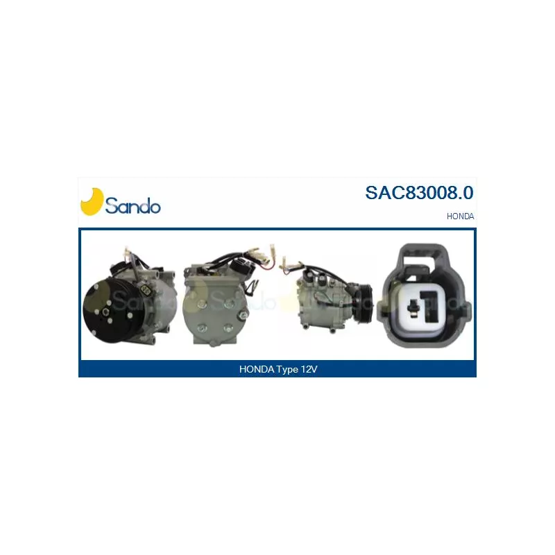 Compresseur, climatisation SANDO SAC83008.0