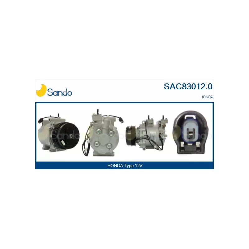 Compresseur, climatisation SANDO SAC83012.0