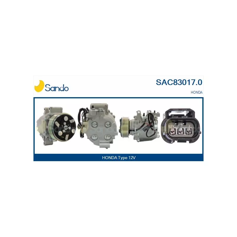 Compresseur, climatisation SANDO SAC83017.0