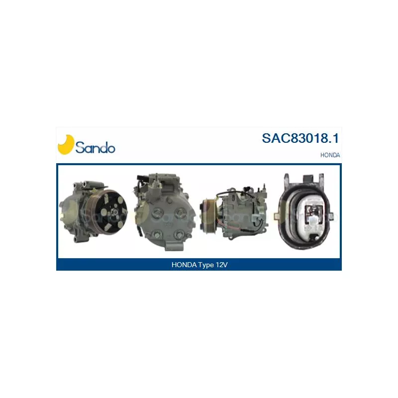 Compresseur, climatisation SANDO SAC83018.1