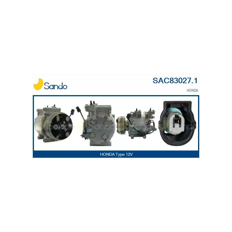 Compresseur, climatisation SANDO SAC83027.1