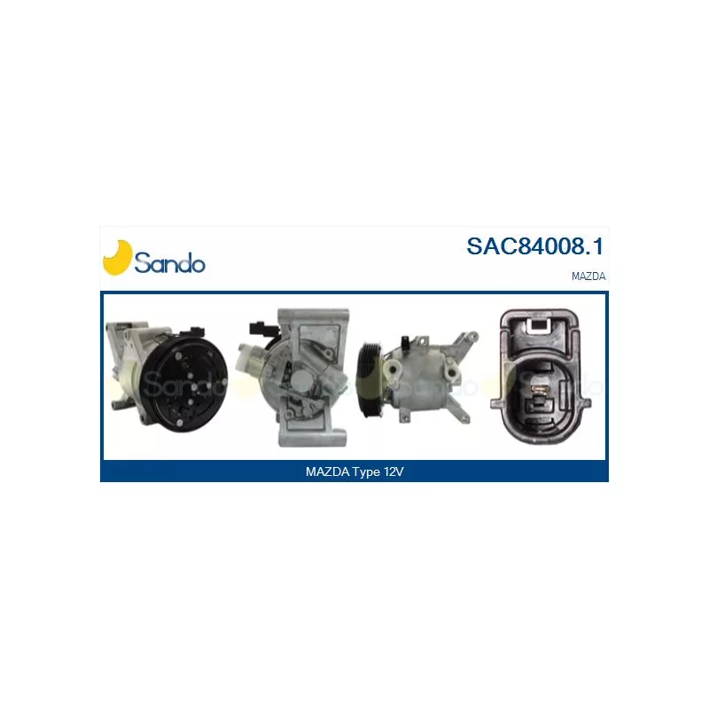 Compresseur, climatisation SANDO SAC84008.1