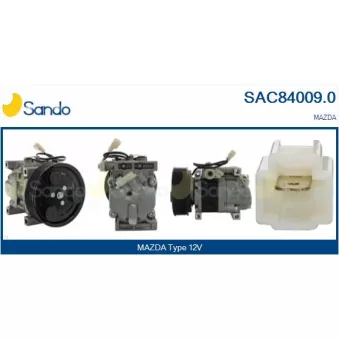 Compresseur, climatisation SANDO SAC84009.0