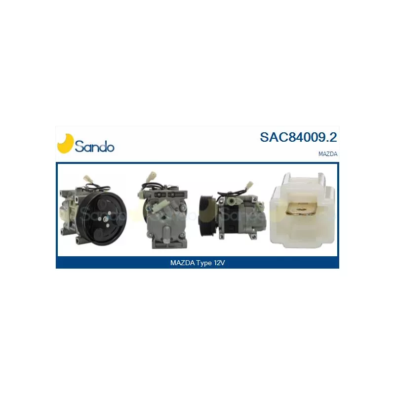 Compresseur, climatisation SANDO SAC84009.2