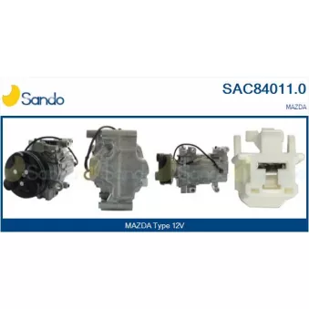 Compresseur, climatisation SANDO SAC84011.0