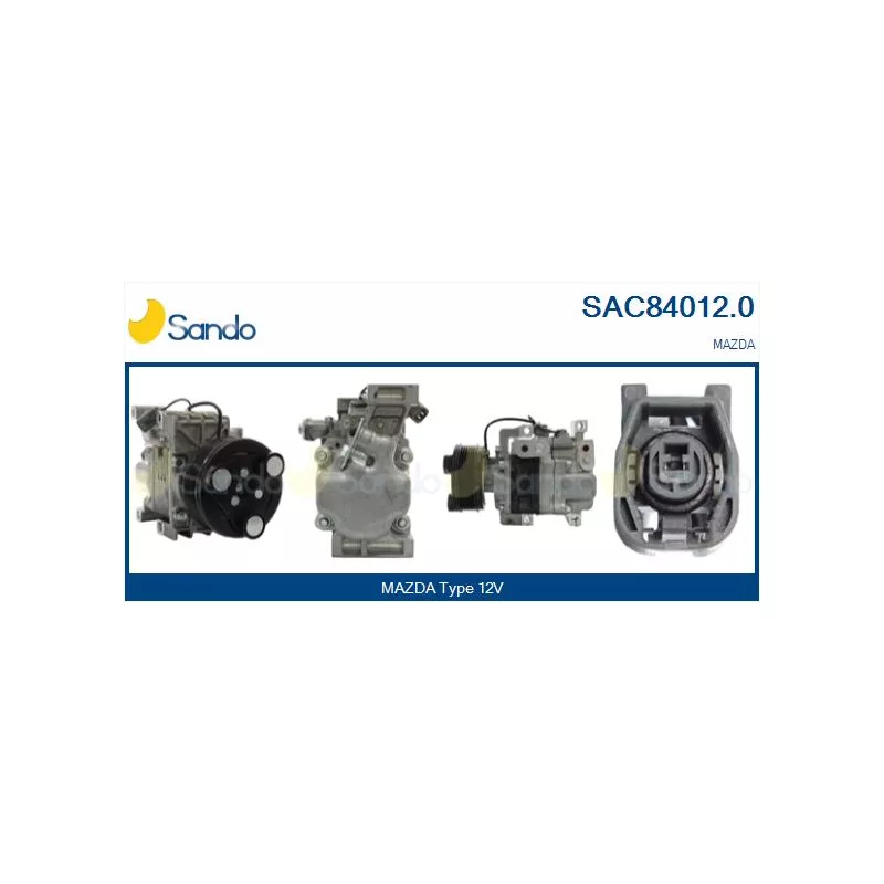 Compresseur, climatisation SANDO SAC84012.0