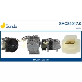 Compresseur, climatisation SANDO SAC84017.0