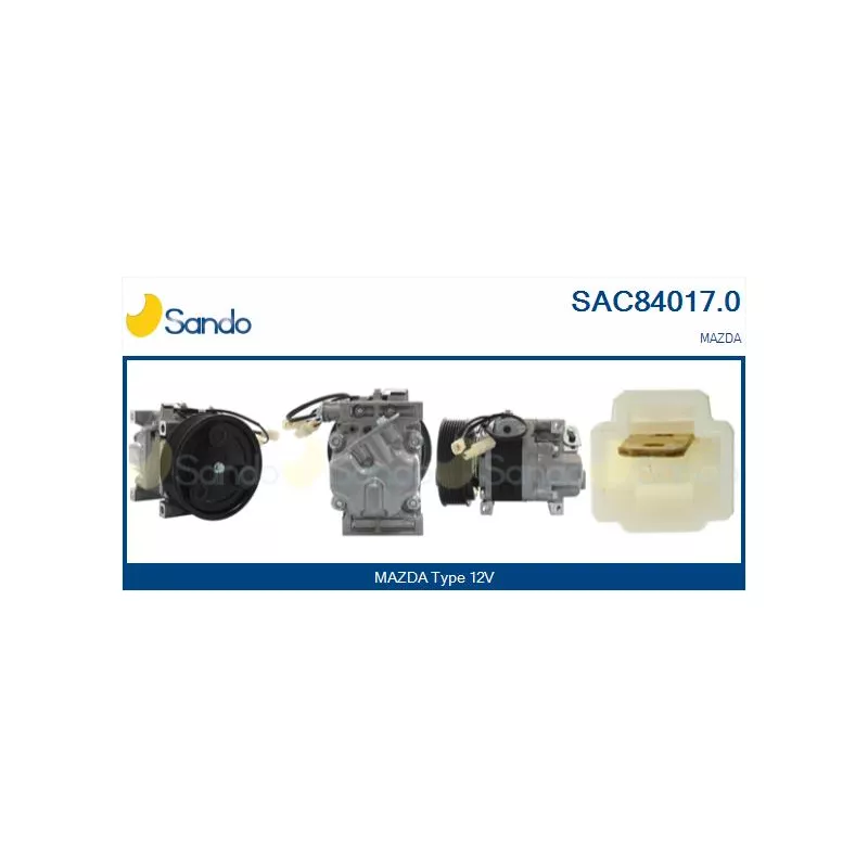 Compresseur, climatisation SANDO SAC84017.0