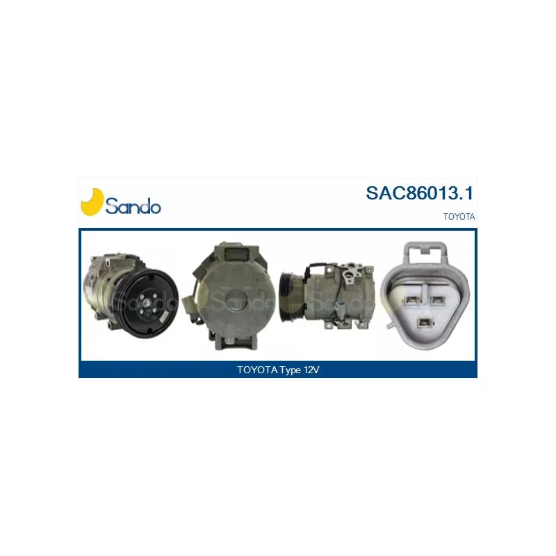 Compresseur, climatisation SANDO SAC86013.1