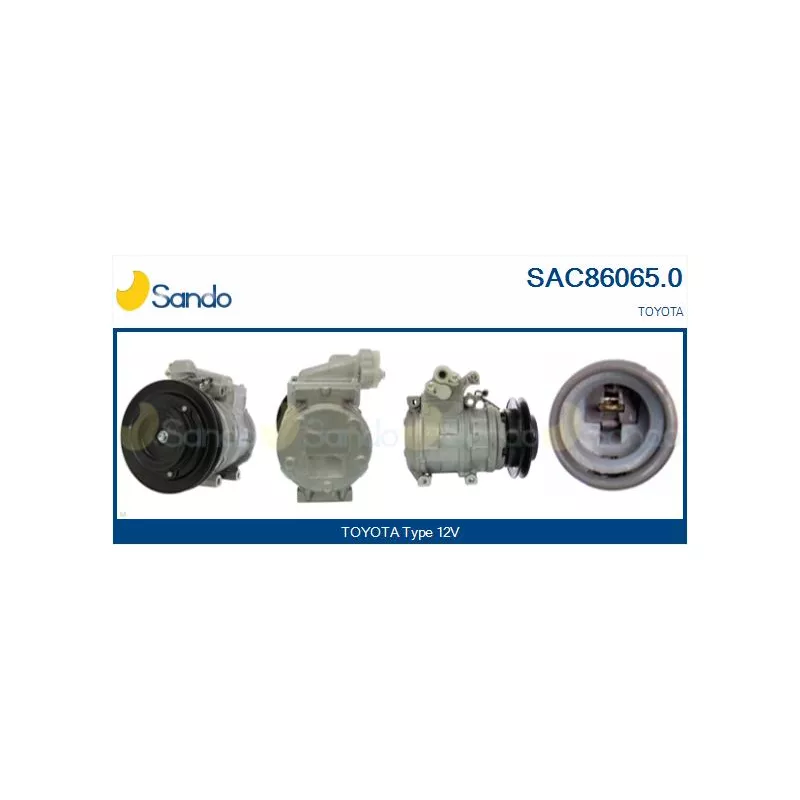 Compresseur, climatisation SANDO SAC86065.0