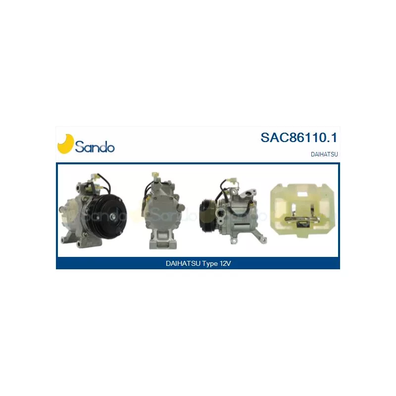 Compresseur, climatisation SANDO SAC86110.1