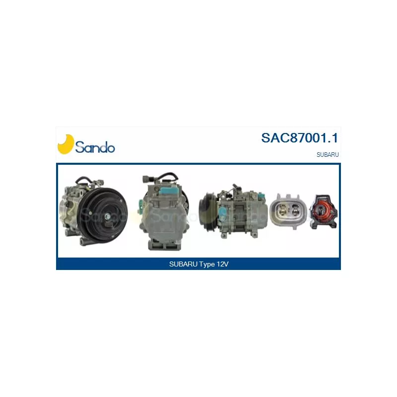 Compresseur, climatisation SANDO SAC87001.1