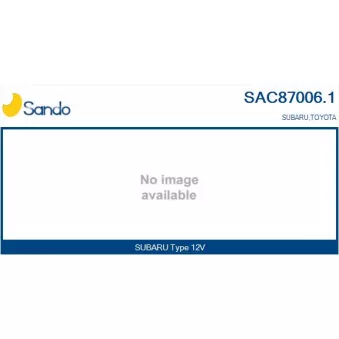 Compresseur, climatisation SANDO SAC87006.1