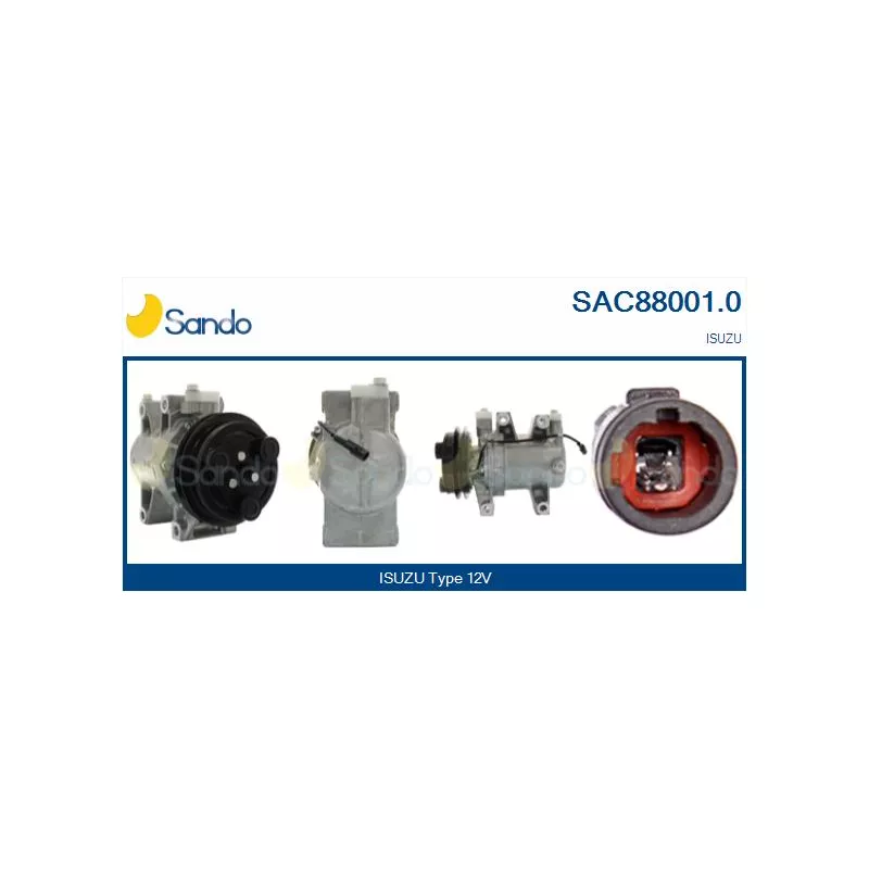 Compresseur, climatisation SANDO SAC88001.0