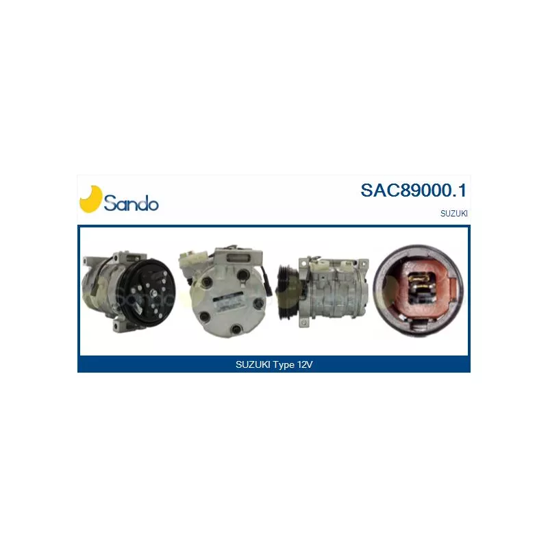 Compresseur, climatisation SANDO SAC89000.1