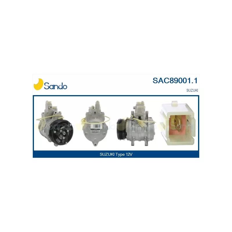 Compresseur, climatisation SANDO SAC89001.1