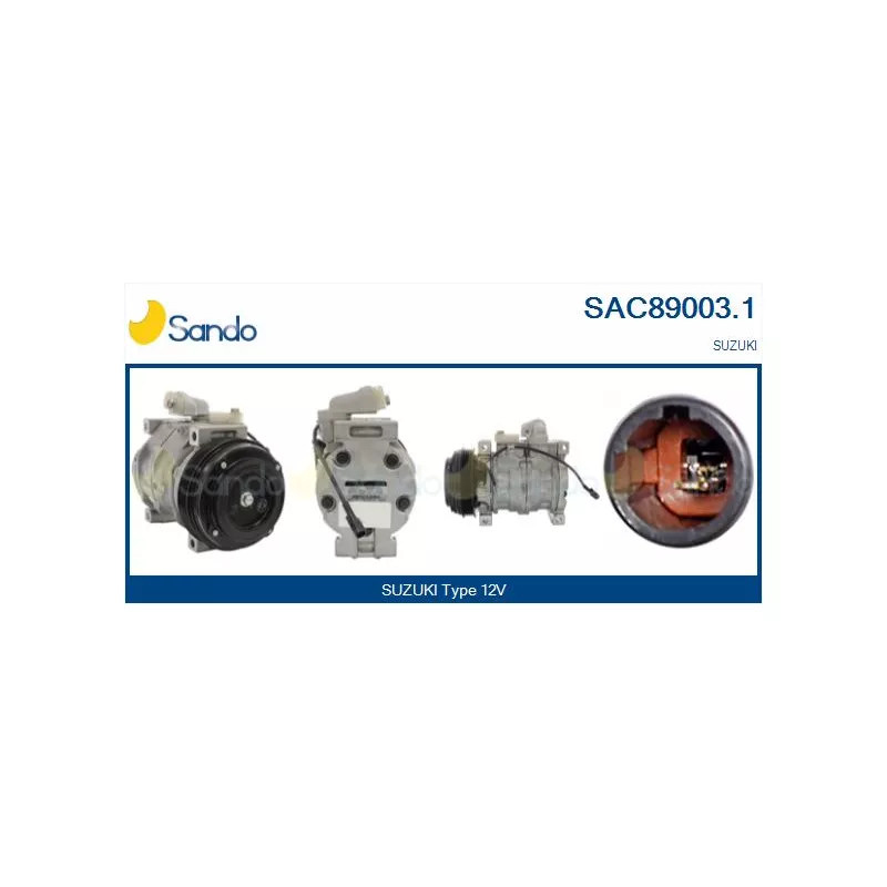 Compresseur, climatisation SANDO SAC89003.1