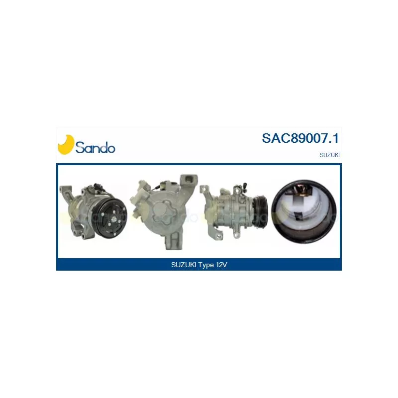 Compresseur, climatisation SANDO SAC89007.1