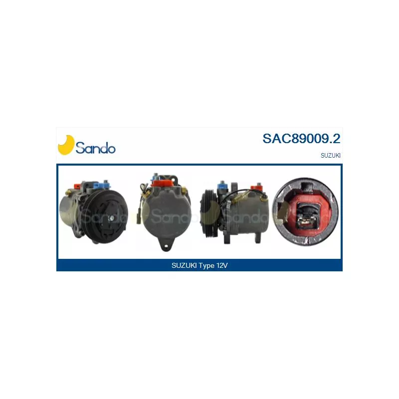 Compresseur, climatisation SANDO SAC89009.2