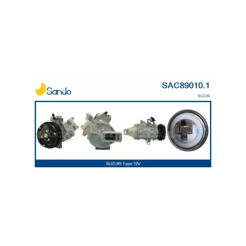 Compresseur, climatisation SANDO SAC89010.1