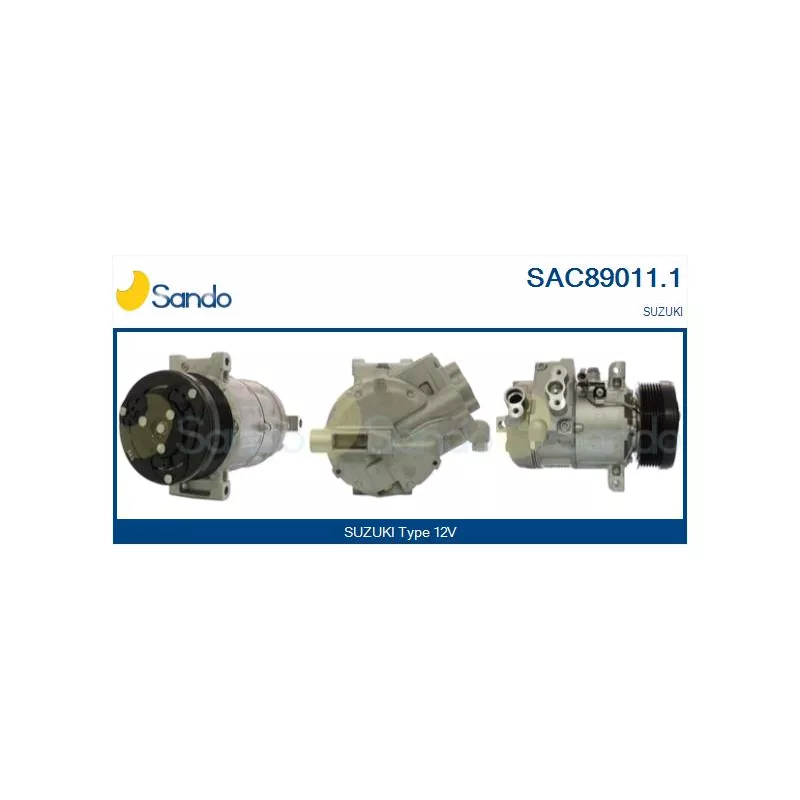 Compresseur, climatisation SANDO SAC89011.1