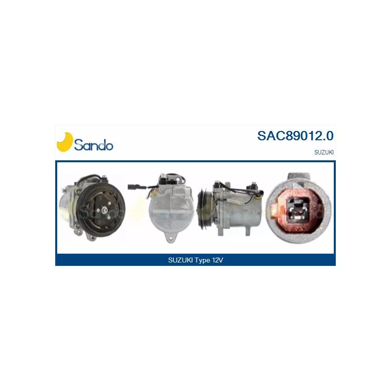 Compresseur, climatisation SANDO SAC89012.0