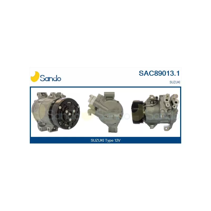 Compresseur, climatisation SANDO SAC89013.1
