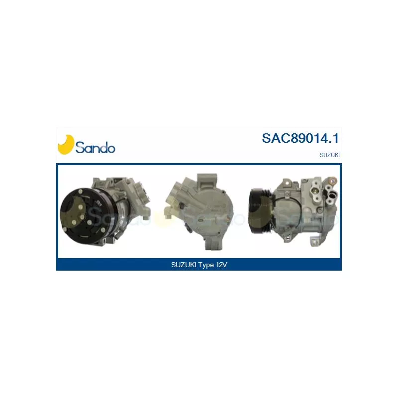 Compresseur, climatisation SANDO SAC89014.1