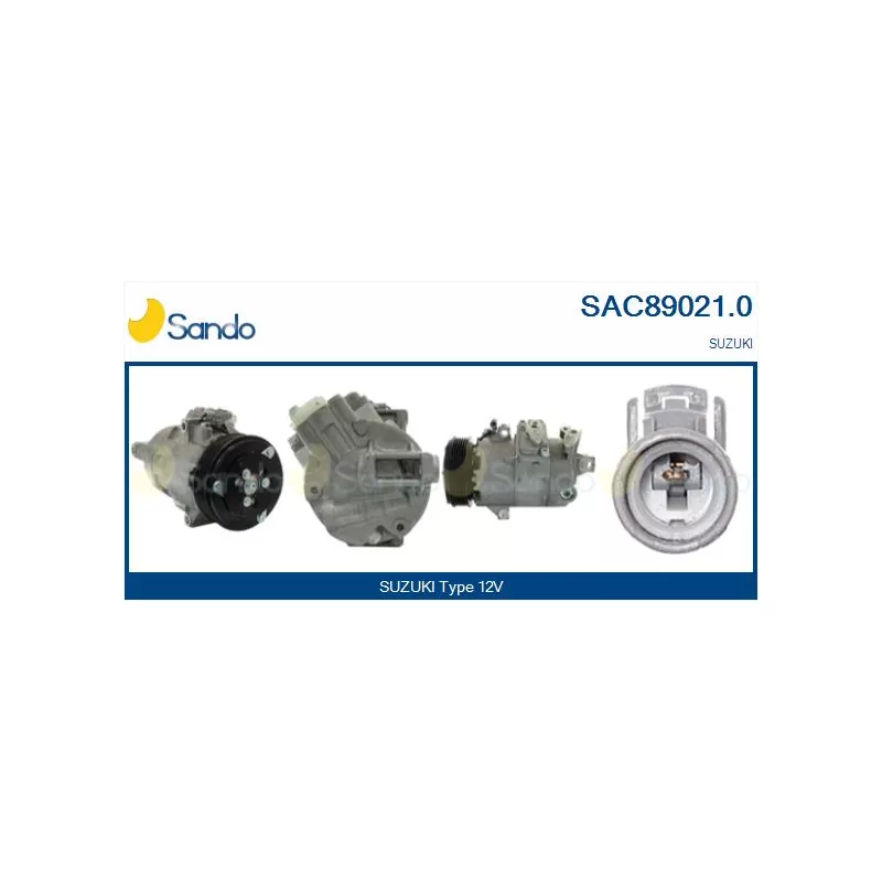 Compresseur, climatisation SANDO SAC89021.0