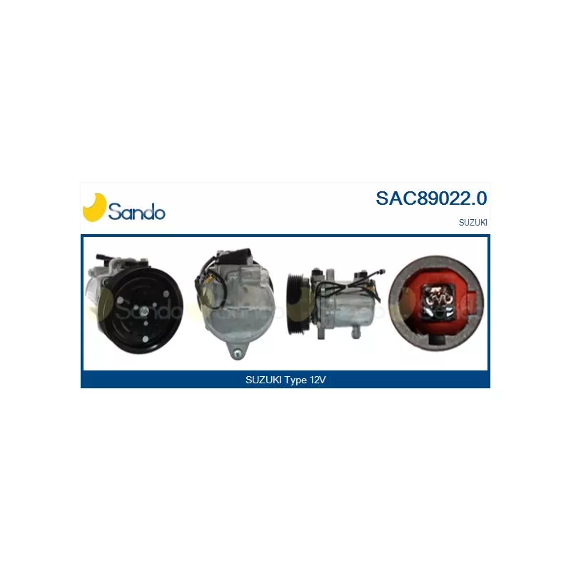 Compresseur, climatisation SANDO SAC89022.0