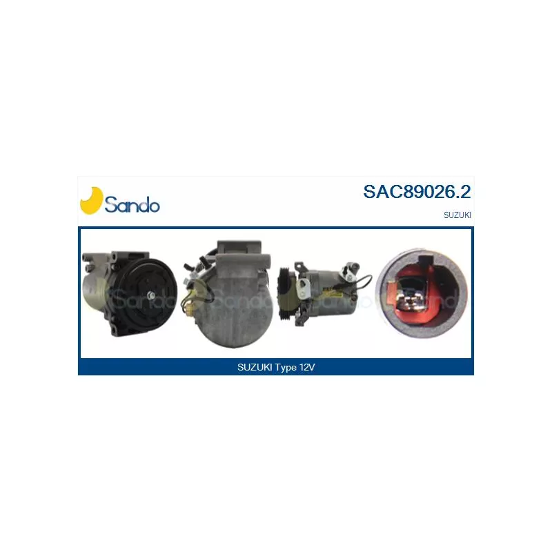 Compresseur, climatisation SANDO SAC89026.2