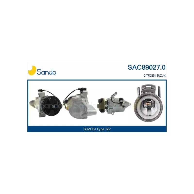 Compresseur, climatisation SANDO SAC89027.0