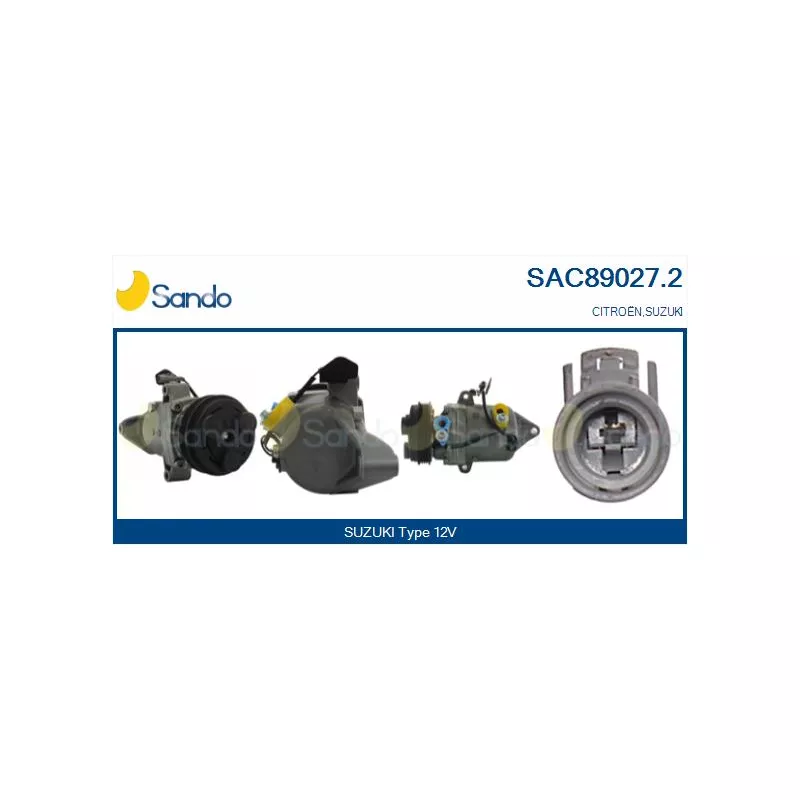 Compresseur, climatisation SANDO SAC89027.2