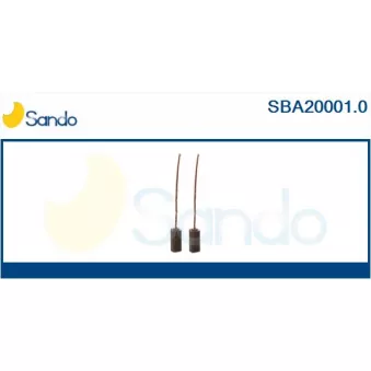 Balais, alternateur SANDO SBA20001.0