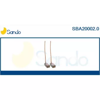 Balais, alternateur SANDO SBA20002.0