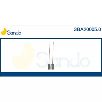 Balais, alternateur SANDO SBA20005.0