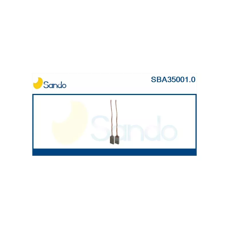Balais, alternateur SANDO SBA35001.0