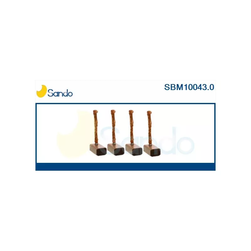 Balais, démarreur SANDO SBM10043.0