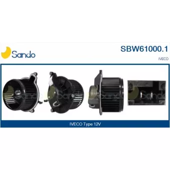 Pulseur d'air habitacle SANDO SBW61000.1