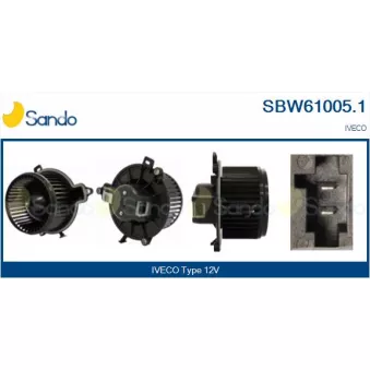 Pulseur d'air habitacle SANDO SBW61005.1