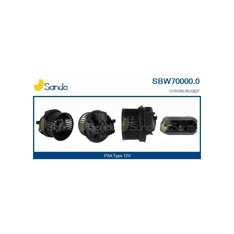 Pulseur d'air habitacle SANDO SBW70000.0