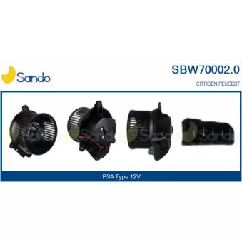 Pulseur d'air habitacle SANDO SBW70002.0